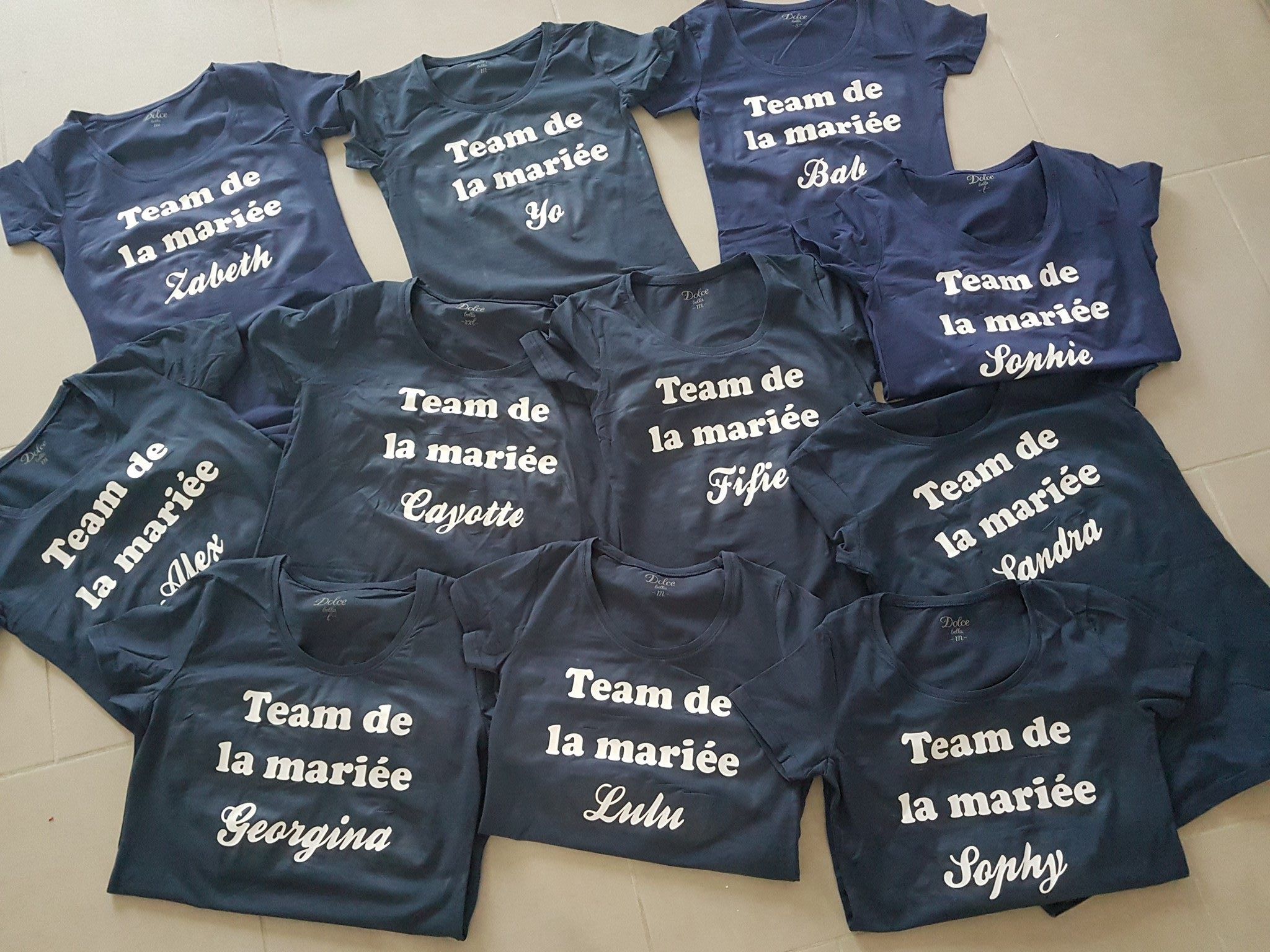 Pourquoi acheter des t-shirts pour un enterrement de vie de jeune fille ?